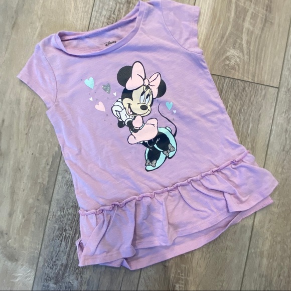Disney Other - 🆓🛳 Minnie Mouse Ruffle T-Shirt